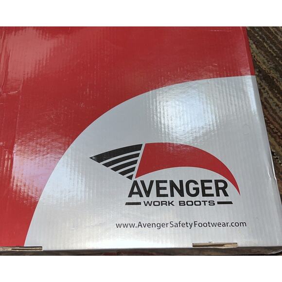 Avenger Work Boot A7225‎ Safety Toe 6” Brown - Mens Size 11.5M NIB main image 9